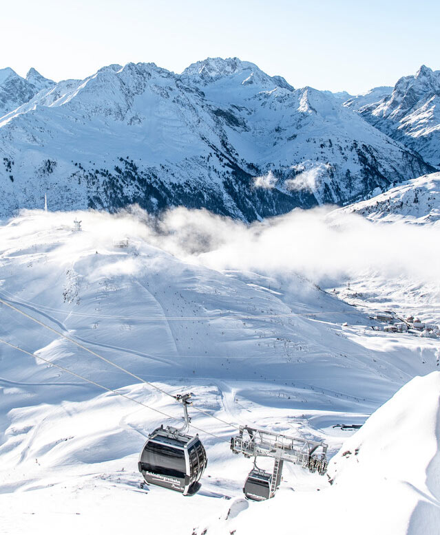 Skigebiet Arlberg